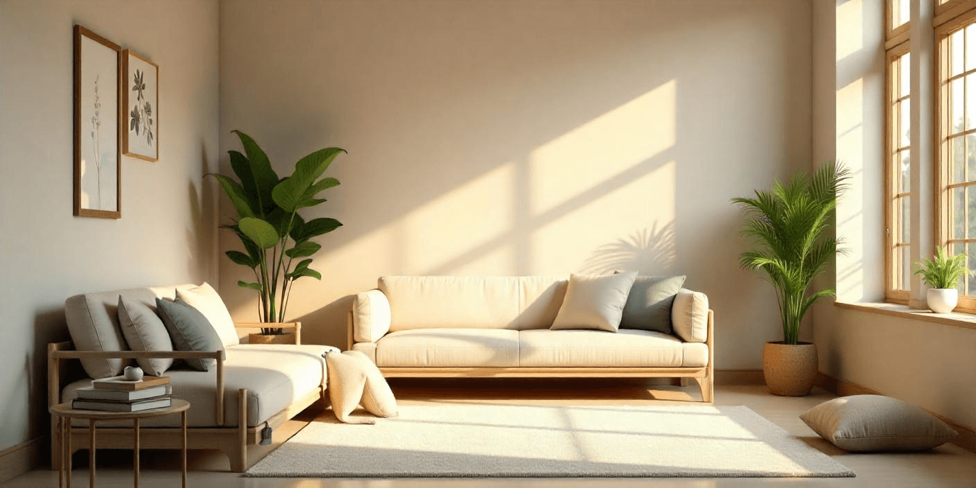 Therapy room with comfortable couch