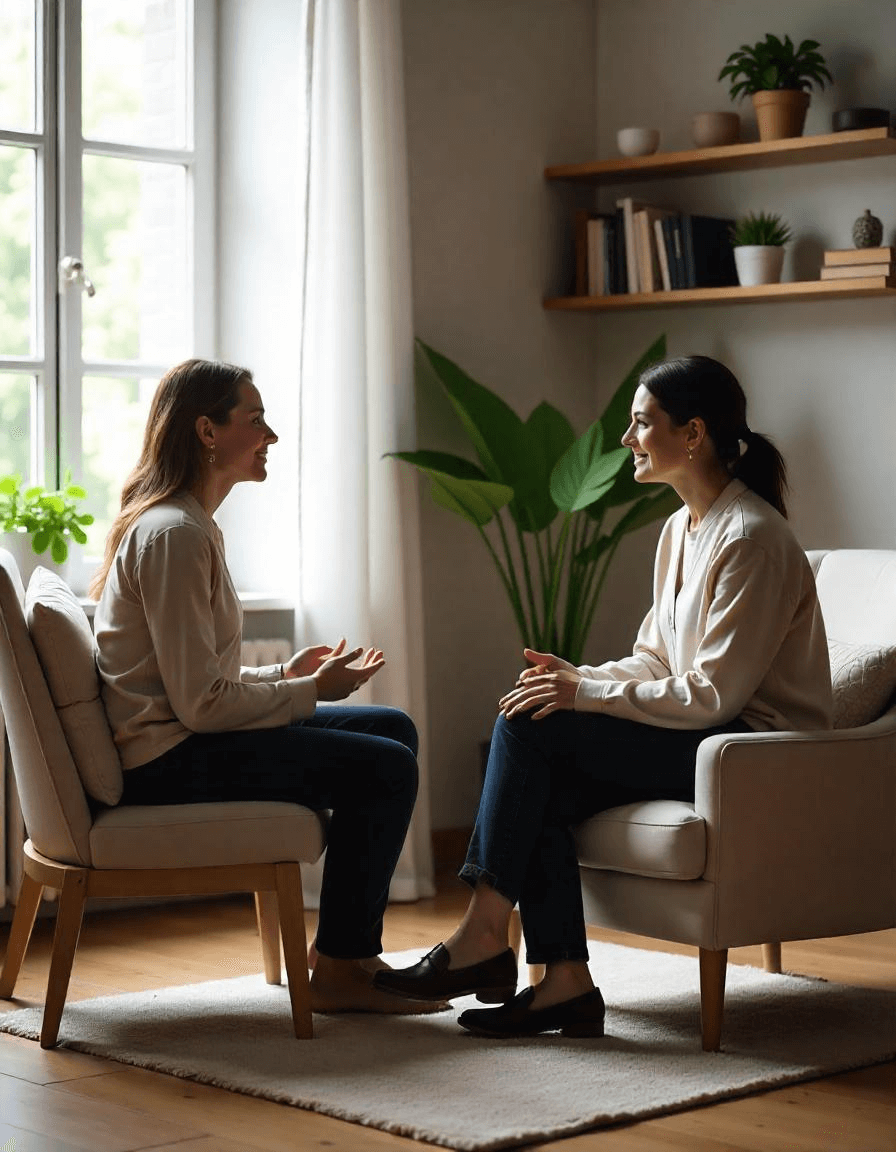 Client-centered therapy session